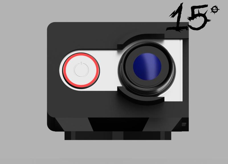 BFight 210 Xiaomi Yi Action Cam Mount 0-30°