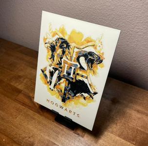 Hueforge - Harry Potter - Hogwarts Crest Gold