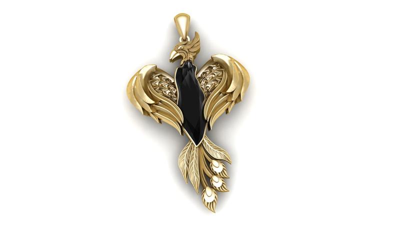 Stylish Eagle Pendant For Men&Women 3d printable Model