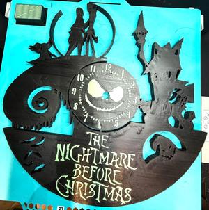 The Nightmare Before Christmas Clock