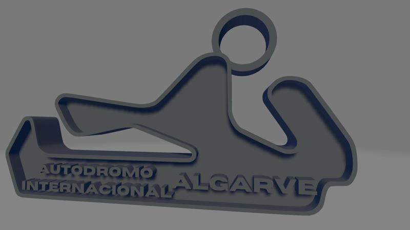 Autódromo Internacional do Algarve keychain
