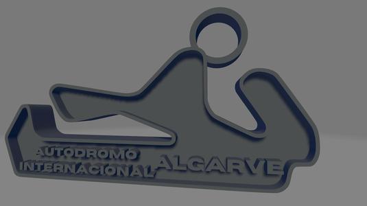 Autódromo Internacional do Algarve keychain
