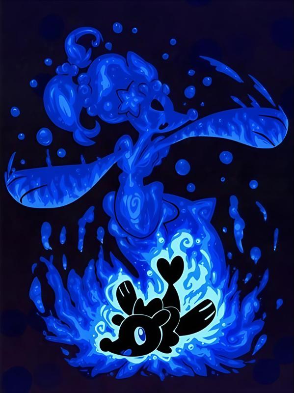 Primarina HueForge / The Sea Mermaid Within