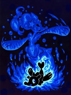 Primarina HueForge / The Sea Mermaid Within