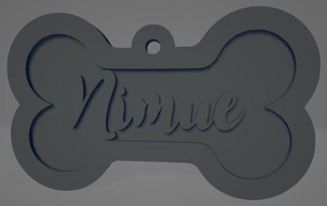 Bicolor Dog Collar "Nimue" - Collar bicolor para perro "Nimue"