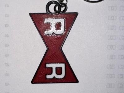 Dragon Ball Red Ribbon Army Keychain