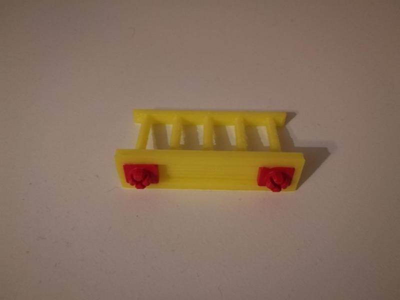 Yellow Playmobil Fence