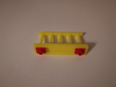 Yellow Playmobil Fence