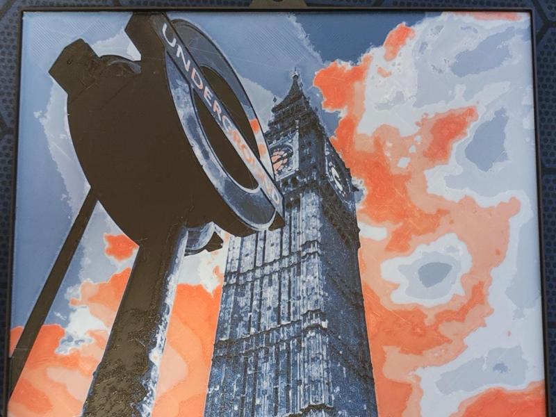 Hueforge Big Ben London