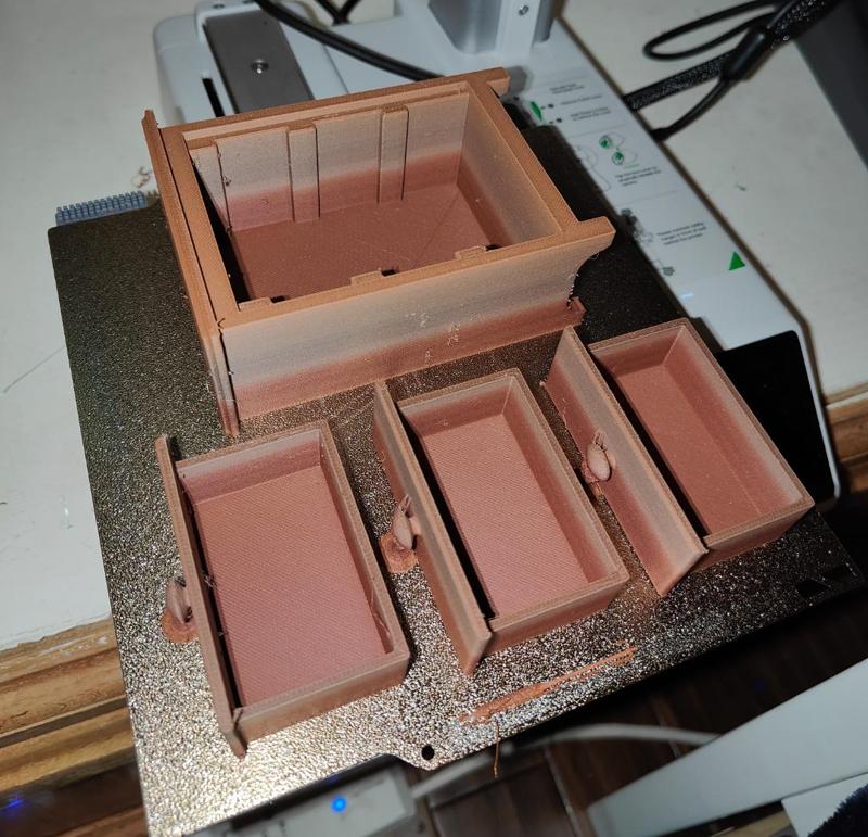 3 Drawer Miniature Dresser 