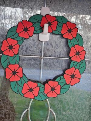 Remembrance Day Poppy Wreath