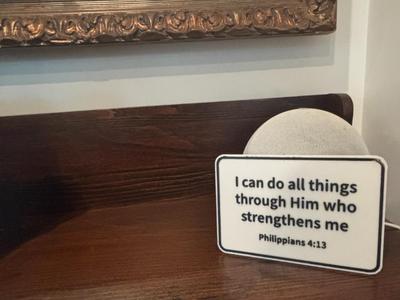 Philippians 4:13 Scripture Plaque