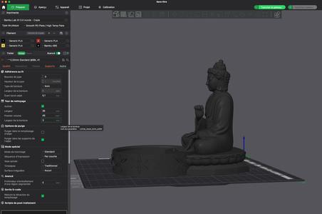 Buddha incense-holder Flower of life