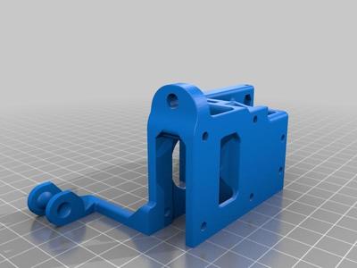 hta3d modified extruder for hotend all in one evo from hotends