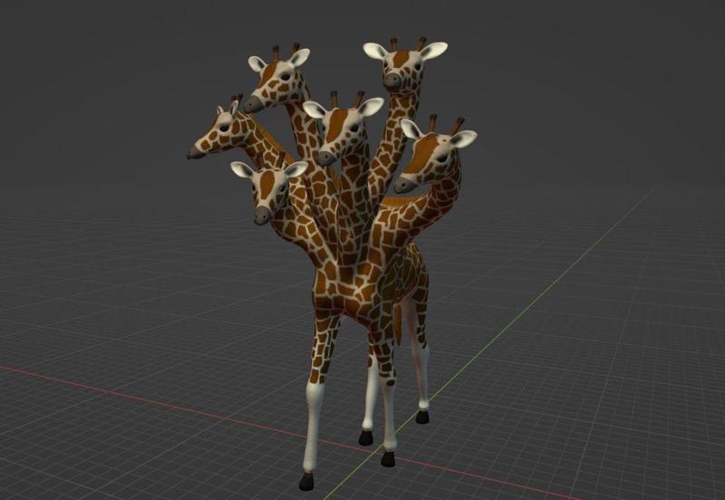 Giraffe Hydra (Hydraffe)