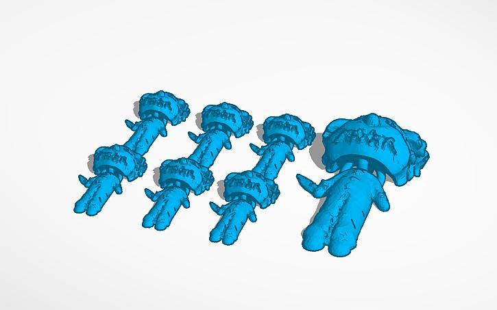 Killer Klown keychain/stitch counter(Comercial licence)