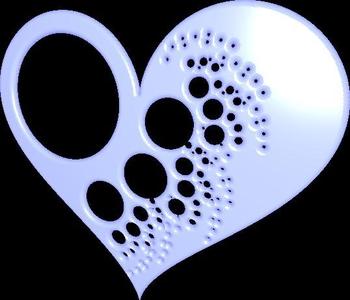 Heart Pendant Created in ImplicitCAD with Python Scripting