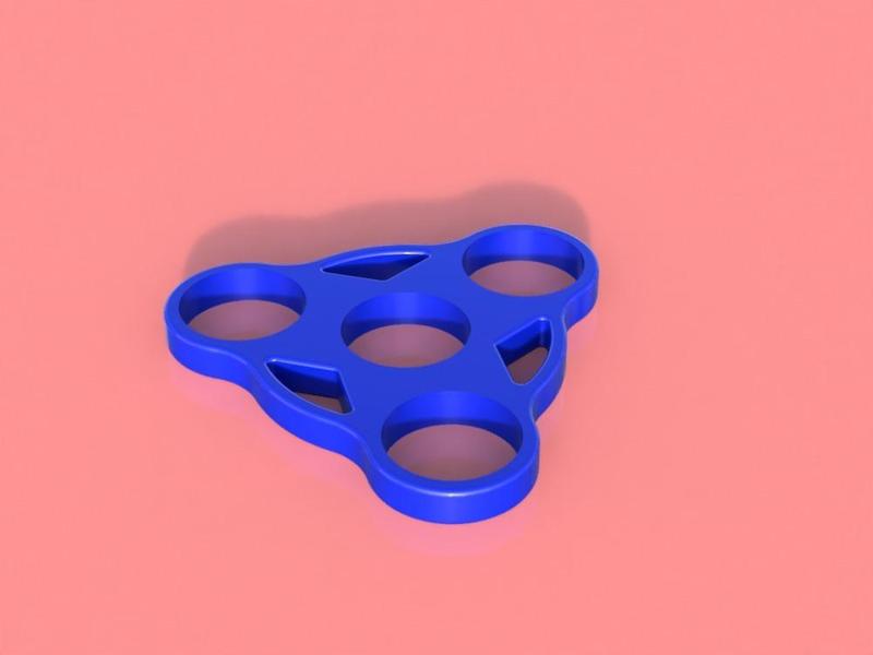 Cool Fidget Spinner  ( Triple ) 