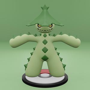 Pokemon No. 332 Cacturne