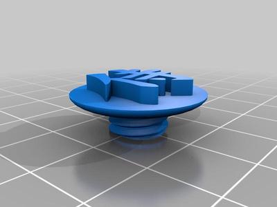 Fidget Spinner Cap 608 Bearing or M10 Nut with screw