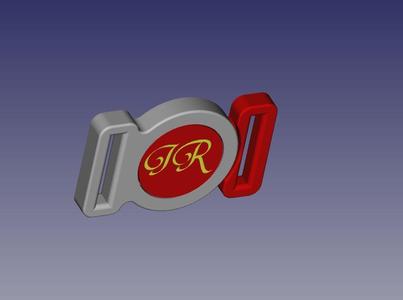 Gürtelschnalle-Rund