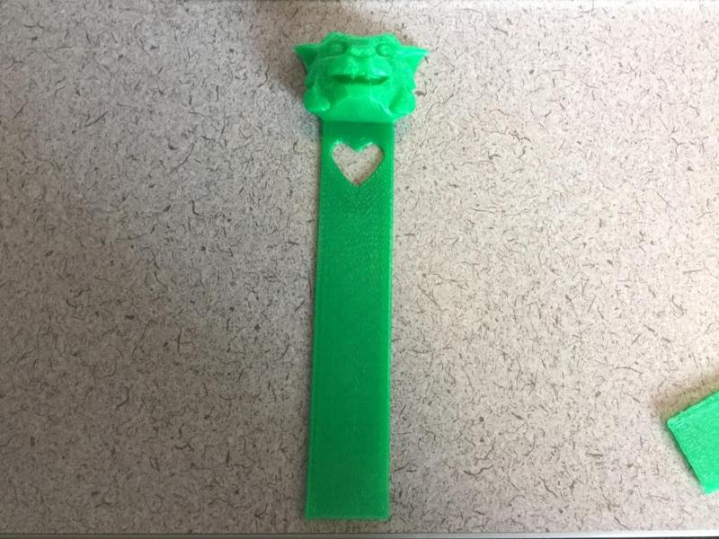 Georgia College Bobcat Bookmark