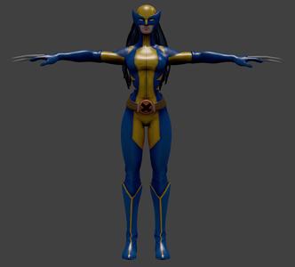 Female wolverine