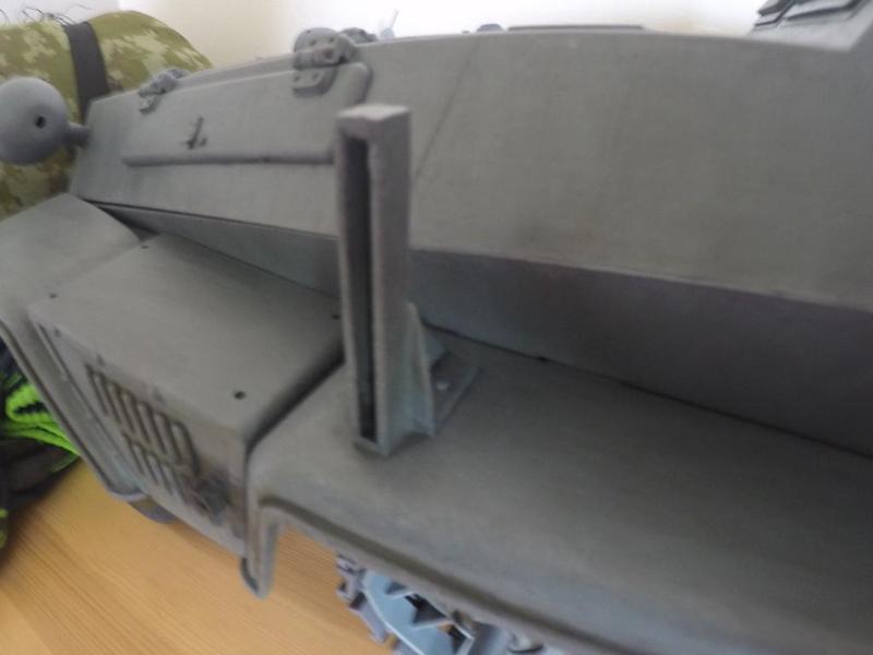 SdKfz 250 side sign mount