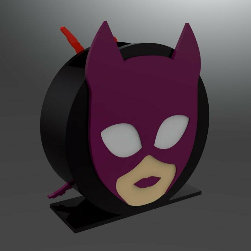 MARVEL PENCIL / CATWOMAN / CATWOMAN PENCIL HOLDER / CATWOMAN / CATWOMAN PENCIL CASE