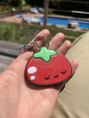 Cute Tomato Keychain -[TWO TYPES]