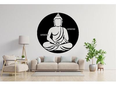 Buddha deco hogas decorative picture wall art meditating yoga