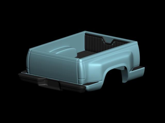 Stepside bed Silverado c-1500 FOR 1/64
