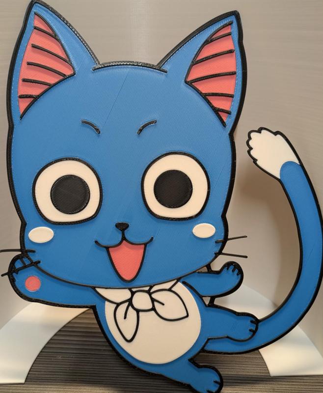 Happy Fairy Tail wall art