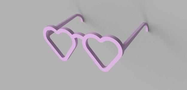 HEART-SHAPED BARBIE GLASSES - OCCHIALI DI BARBIE A FORMA DI CUORE