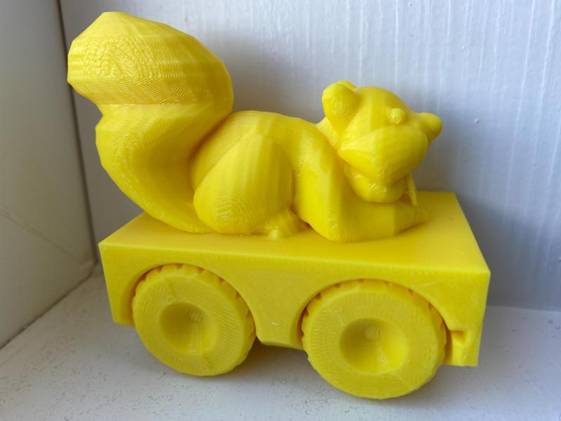 squirrel toy car