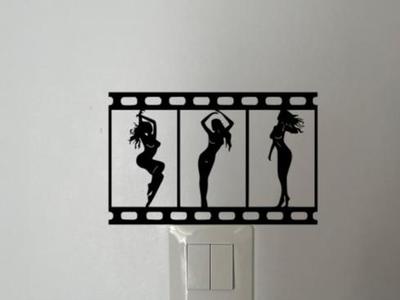 Wall Woman Movie Theater