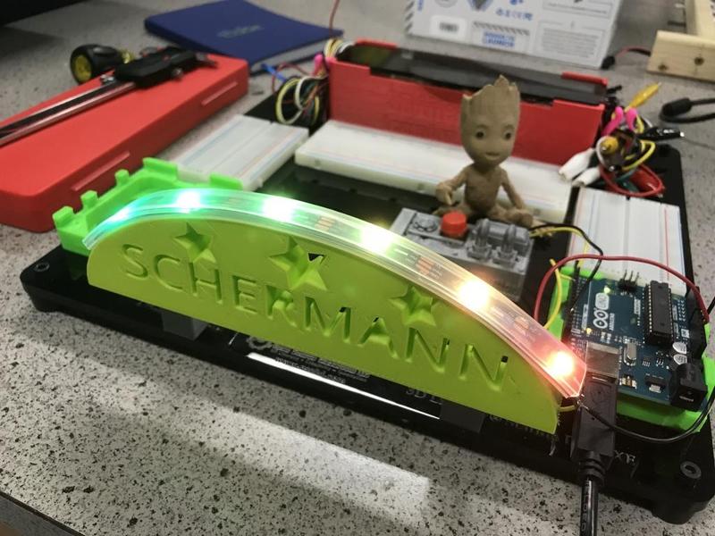 Neopixel Button Cycler Project for 3DX