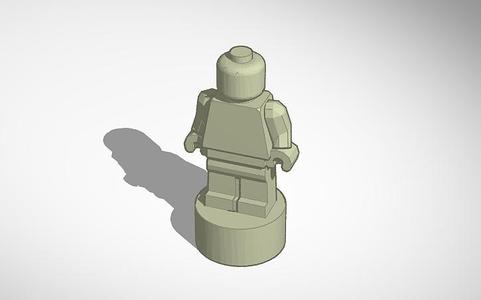Big lego figurine