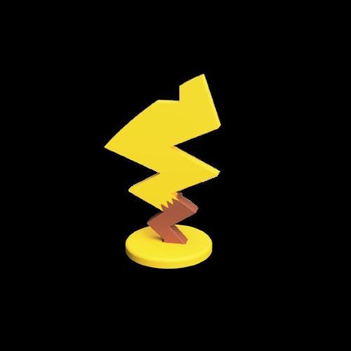 Pikachu Tail Headphone Stand