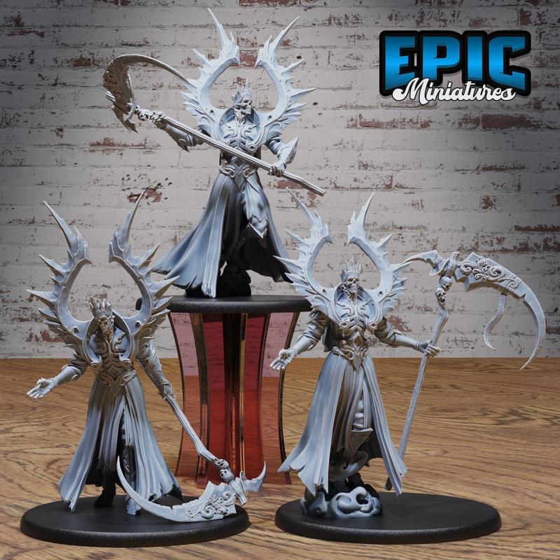 Death Avatar Set / Undead Monster / Evil Spirit Creature / Ghost Beast / Darkness Elemental / Ancient Shadow / Dark Element Primordial / Skeleton Army / Skelet Bone Warrior