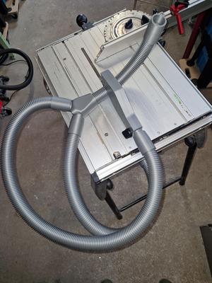Festool basis 1A/T table saw guard and vacuum system