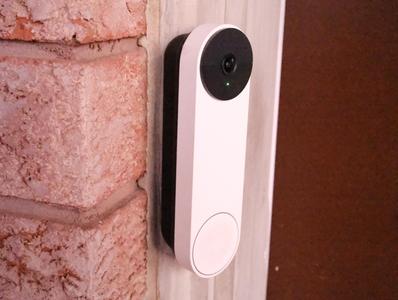 Angled Google Nest Battery Doorbell  Mount