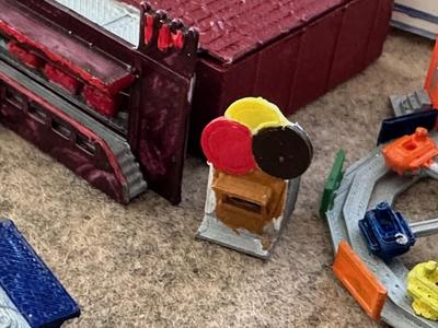 Funfair - food stall 3 (ice cream) (z-scale)