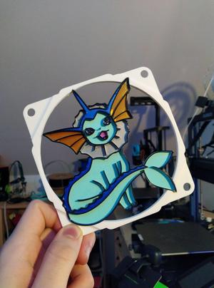 Vaporeon 120mm Fancover