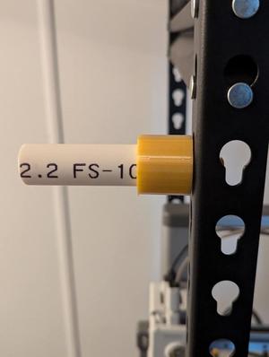 PVC shelf Extender part
