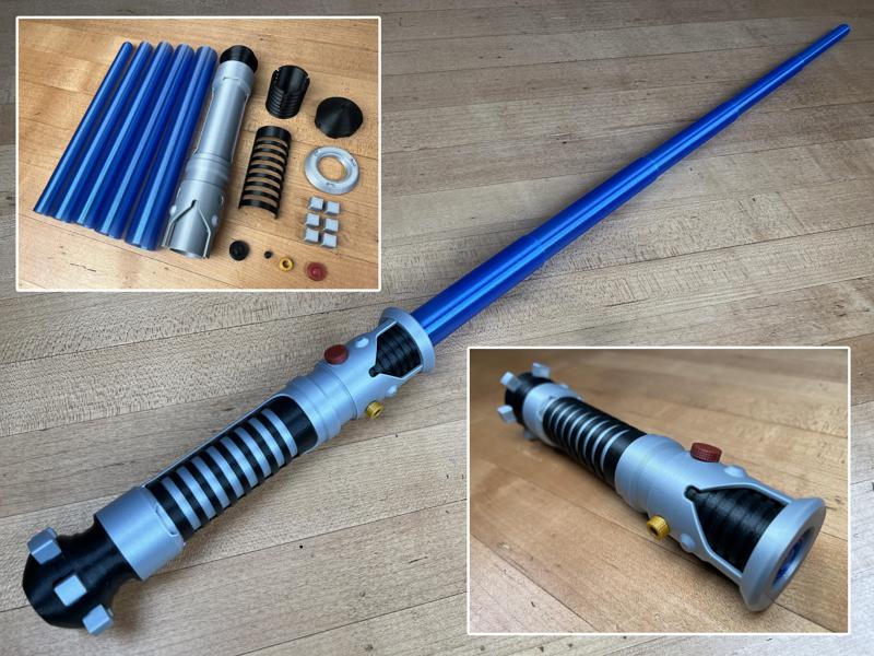 Obi-Wan’s Multi-Part Lightsaber