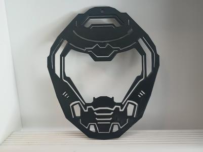 Doomslayer Mask 2d
