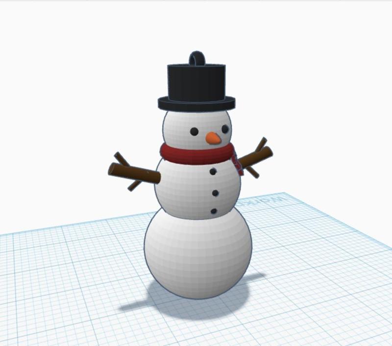 Snowman ornament