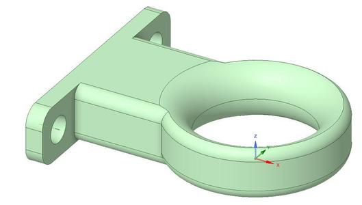 Overhead filament guide