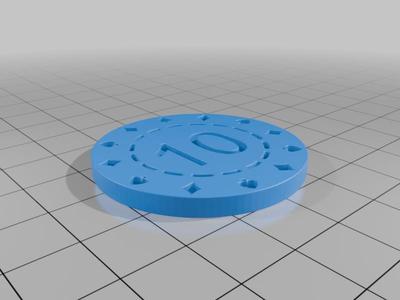 Casino chips reg size